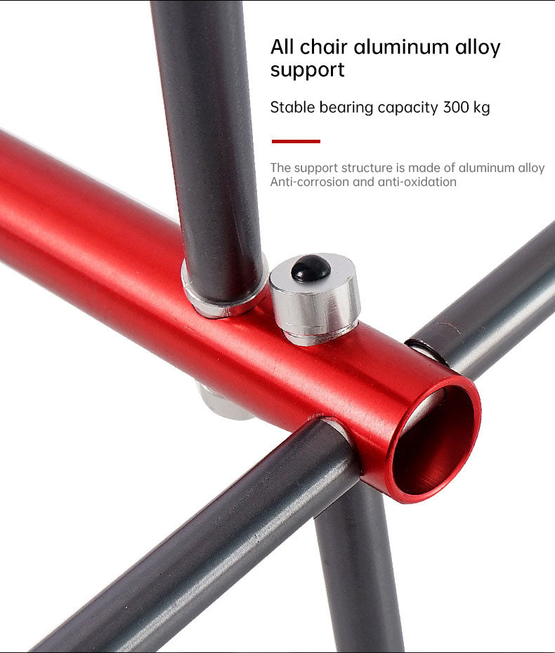 Super compact and light folding full-size moon chair