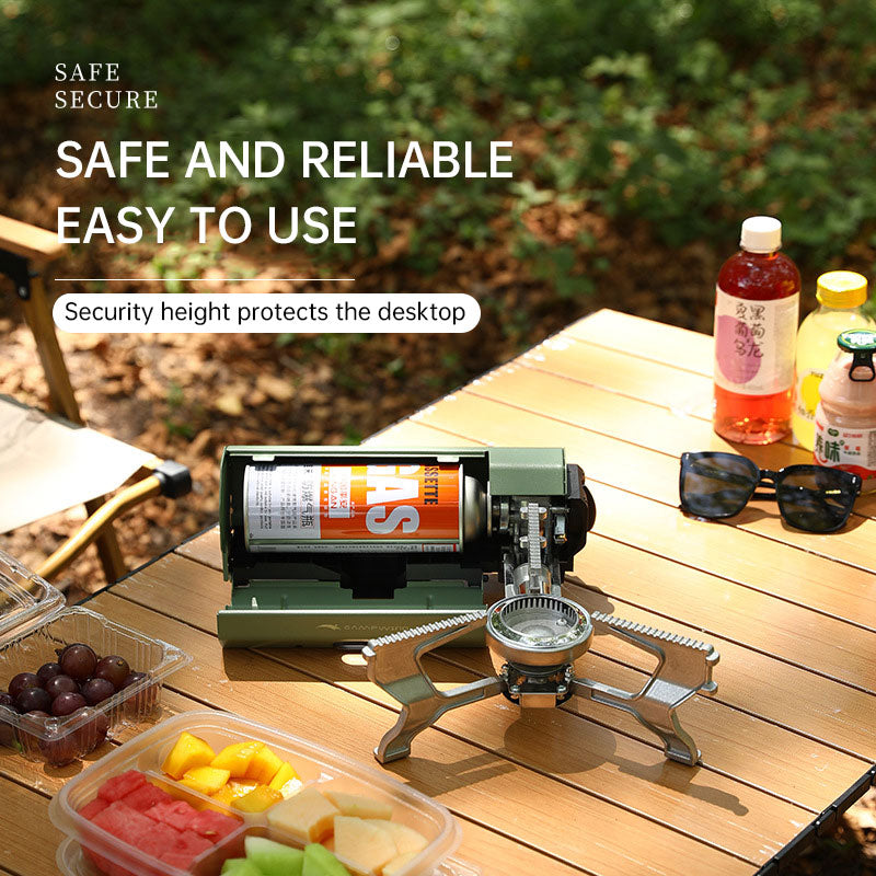 Folding Portable Gas Stove – Camping Cooker for Outdoor & Home Use
